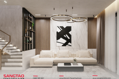 Độc đáo thiết kế lệch tầng cho căn nhà phố 4 tầng hiện đại, phong cách - 3