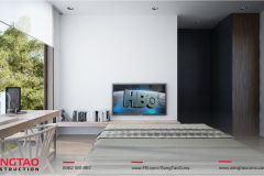 Đốn tim với kiến trúc nhà cấp 4 mái Thái, kết hợp sân vườn hiện đại - 17