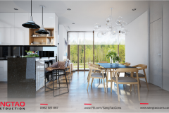 Đốn tim với kiến trúc nhà cấp 4 mái Thái, kết hợp sân vườn hiện đại - 19