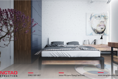 Đốn tim với kiến trúc nhà cấp 4 mái Thái, kết hợp sân vườn hiện đại - 14