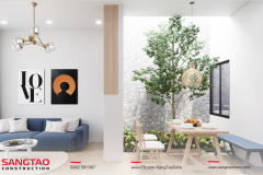 Mê mẫn thiết kế nhà cấp 4 không gian mở ra thiên nhiên, tối đa diện tích - 1