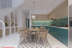 Nhìn là mê với thiết kế nhà phố 2 tầng sang trọng chỉ với 1,5 tỷ đồng tại Đồng Nai - 15