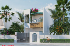 Nhìn là mê với thiết kế nhà phố 2 tầng sang trọng chỉ với 1,5 tỷ đồng tại Đồng Nai - 3
