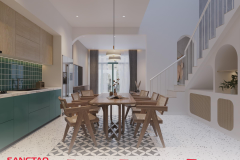 Nhìn là mê với thiết kế nhà phố 2 tầng sang trọng chỉ với 1,5 tỷ đồng tại Đồng Nai - 8