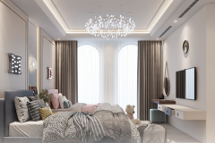 Tìm sự an lạc trong thiết kế biệt thự 2 tầng tại quận 8 - 19
