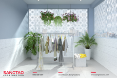 Vẻ đẹp vượt thời gian của thiết kế nhà phố 3 tầng tân cổ điển gam màu trắng sang trọng, tiện nghi - 26