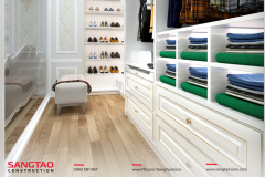 Vẻ đẹp vượt thời gian của thiết kế nhà phố 3 tầng tân cổ điển gam màu trắng sang trọng, tiện nghi - 11