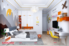 Vẻ đẹp vượt thời gian của thiết kế nhà phố 3 tầng tân cổ điển gam màu trắng sang trọng, tiện nghi - 20