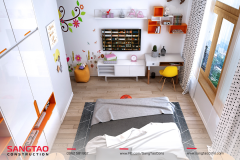 Vẻ đẹp vượt thời gian của thiết kế nhà phố 3 tầng tân cổ điển gam màu trắng sang trọng, tiện nghi - 21