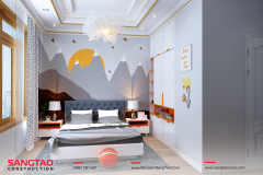 Vẻ đẹp vượt thời gian của thiết kế nhà phố 3 tầng tân cổ điển gam màu trắng sang trọng, tiện nghi - 22