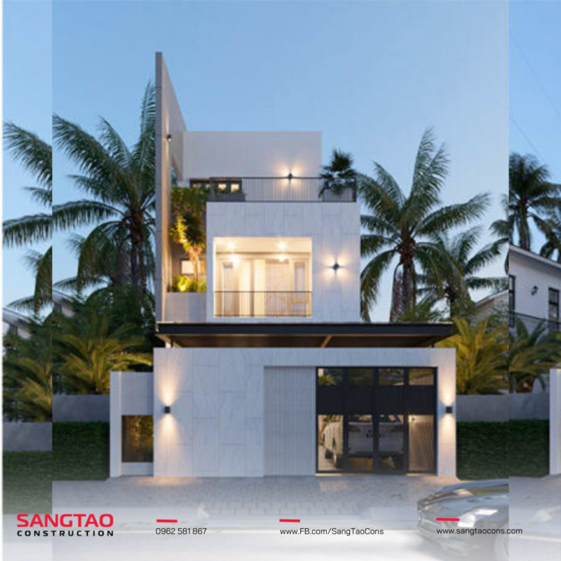Đẳng cấp - Hiện đại cùng mẫu nhà phố 2 tầng 1 tum tăng thêm giá trị hạnh phúc cho gia đình! 1 Đẳng cấp - Hiện đại cùng mẫu nhà phố 2 tầng 1 tum tăng thêm giá trị hạnh phúc cho gia đình! - XÂY DỰNG SÁNG TẠO