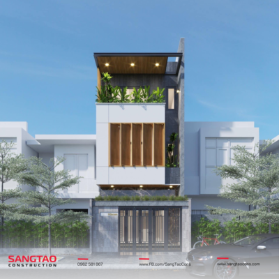 Mang làn gió nhiệt đới vào chính căn nhà phố 3 tầng của bạn - XÂY DỰNG SÁNG TẠO