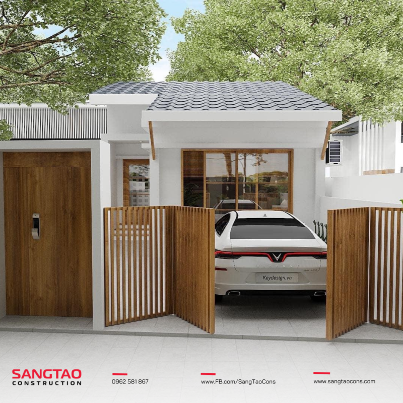 Nhà cấp 4 phong cách Nhật: Hớp hồn bởi không gian sống tối giản, tiện nghi. - XÂY DỰNG SÁNG TẠO