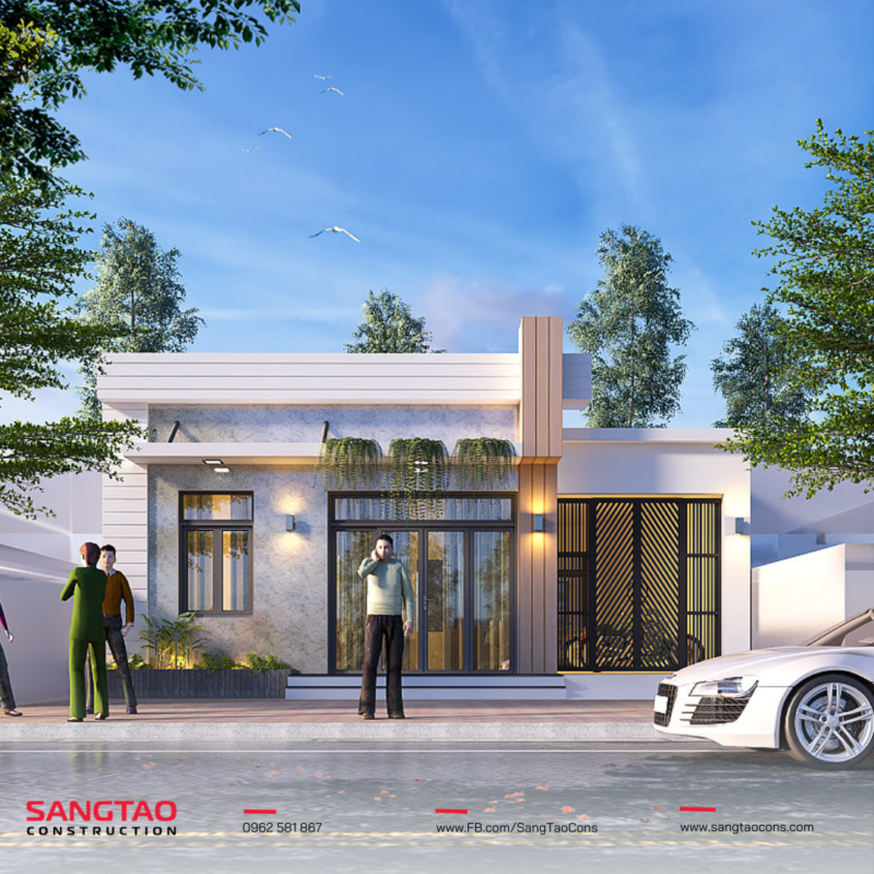 Hô biến căn nhà cấp 4 cũ kỹ trở nên tươi mới với chi phí siêu tiết kiệm - XÂY DỰNG SÁNG TẠO